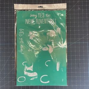 NEW Chalk Couture C Size Transfer - Let's Get Away - C201112